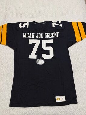 Vintage 70’s Russell Athletic Mean Joe Greene Steelers Shirt Jersey Size Large